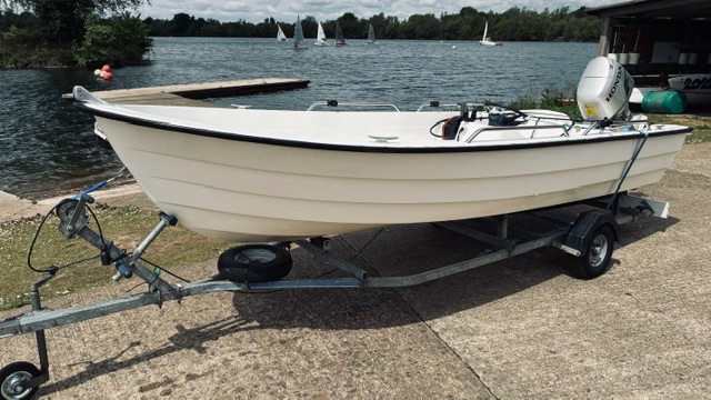 Shetland GH14 Unsinkable Open Power Boat with Honda 25 four stroke
