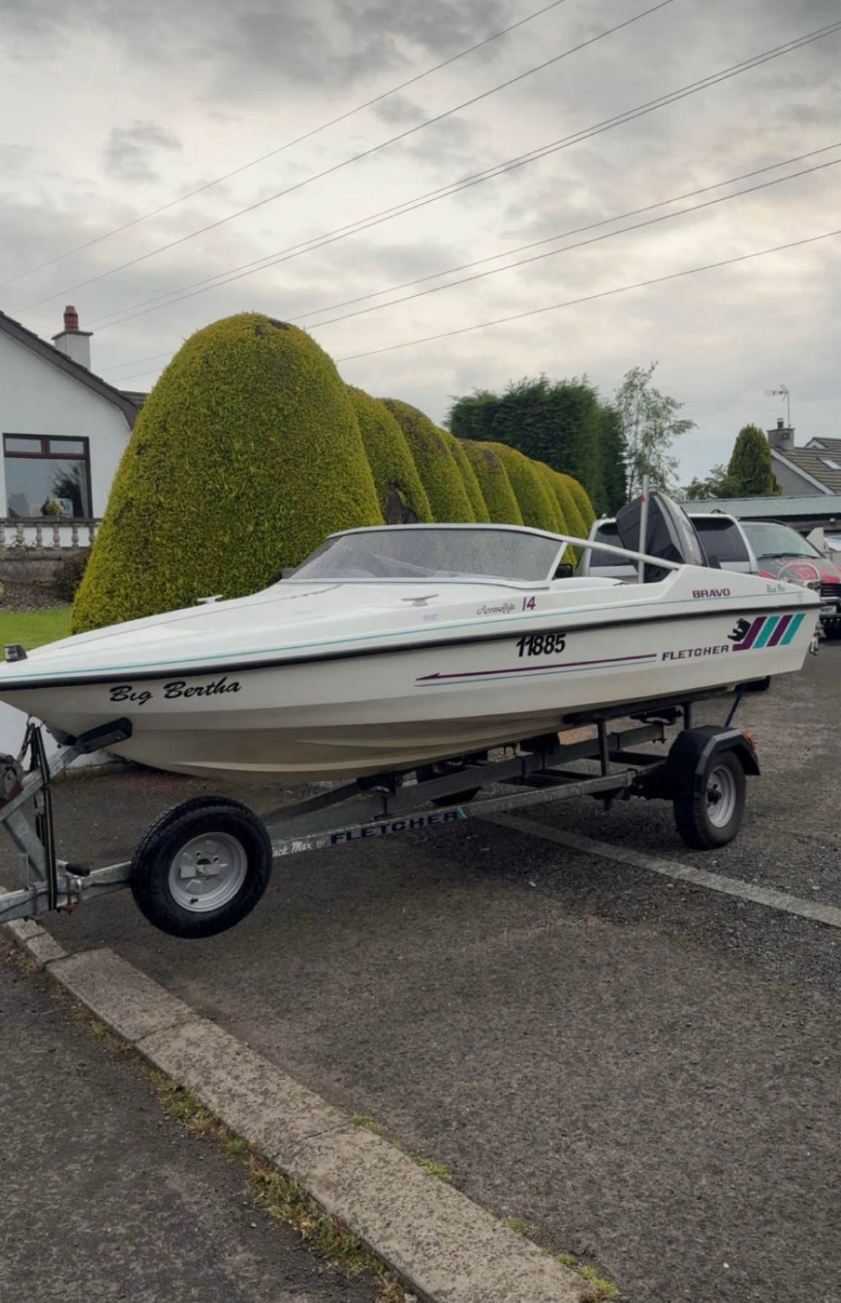 Fletcher Blackmax Speedboat for sale in Larne – photo 1